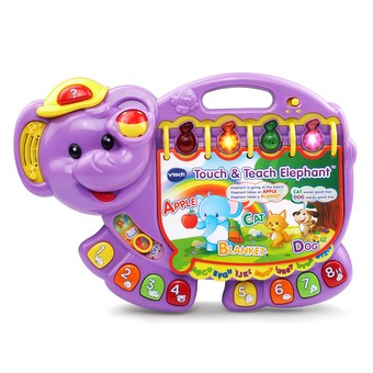 Open full size image 
      Touch & Teach Elephant™- Purple
    